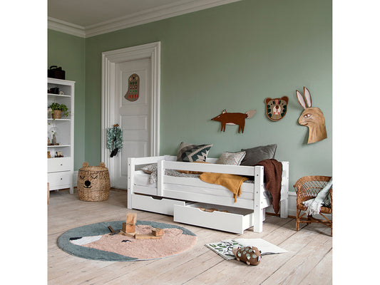 ECO Luxury Junior Bed with side rail, 70x160