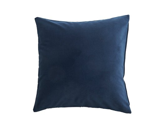 Navy Velvet Cushion Cover, 50x50cm