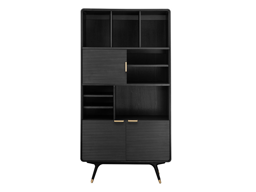 Dean Bookcase, Black Black