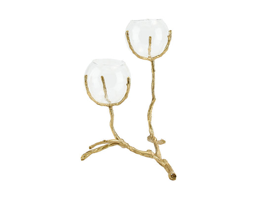 Forest Tealight Holder, 2 Cups