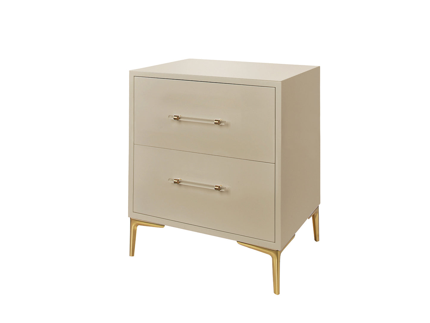 Ariel 2 Drawer Bedside Table Small