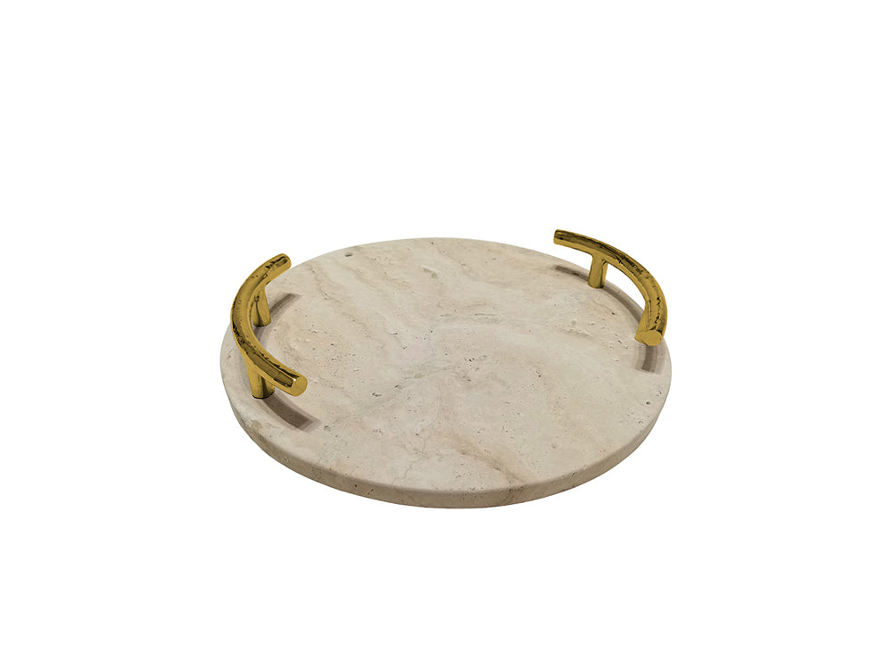 Harvey Travertine Tray