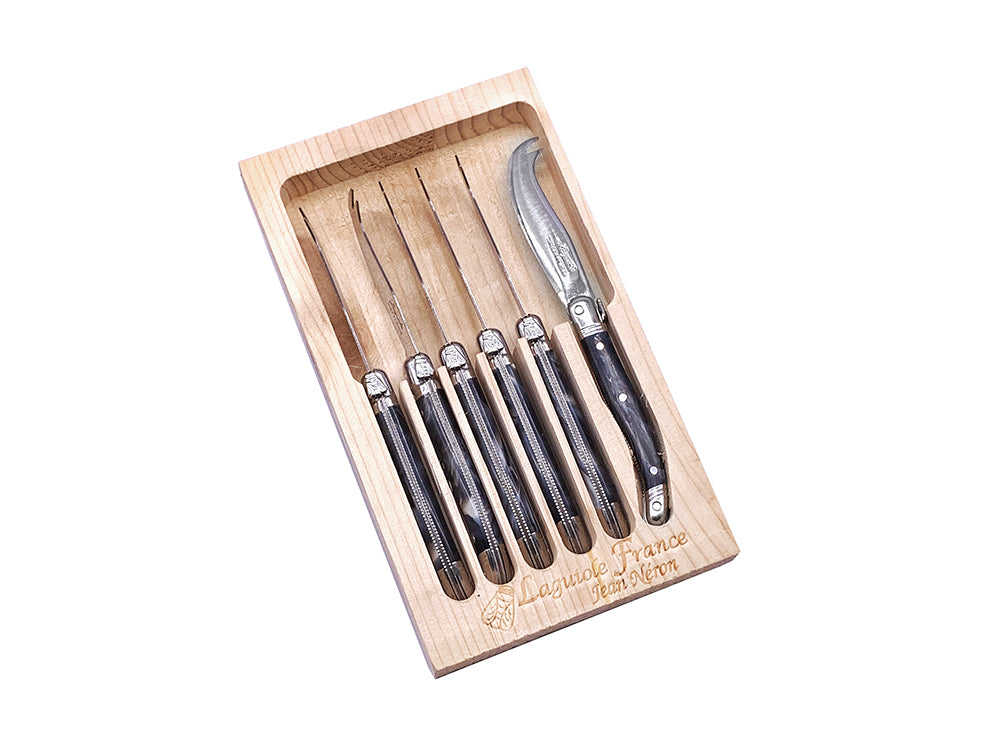 Laguiole Mini Cheese Knife Set of 6