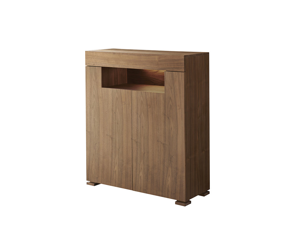 Soho Shoe Cabinet, Walnut