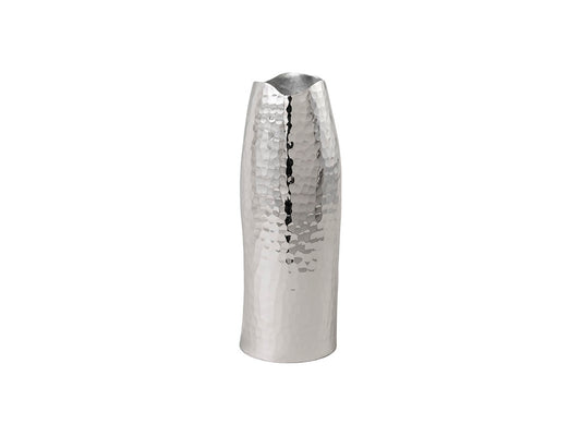 Distressed Vase, Silver Medium