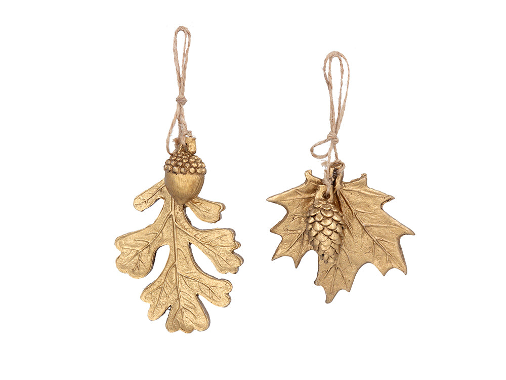 Gold Leaf Tree Decor