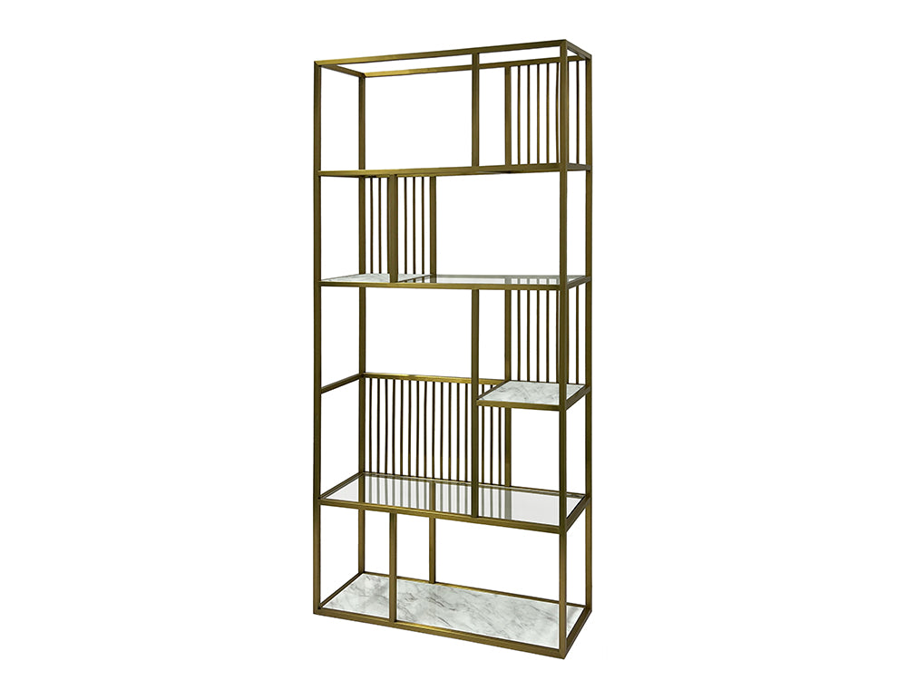 Hailing Bookcase, Gold