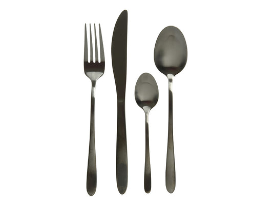 Cutlery Set of 16, Pewter
