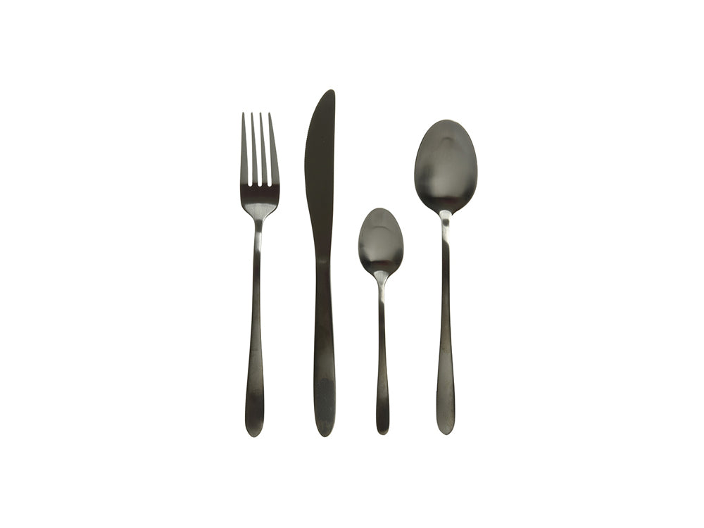 Cutlery Set of 16, Pewter