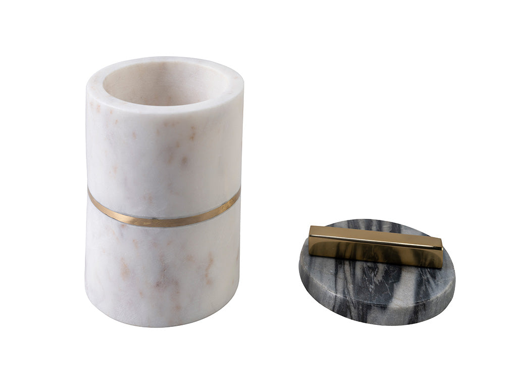 Godwin Marble Canister, Tall