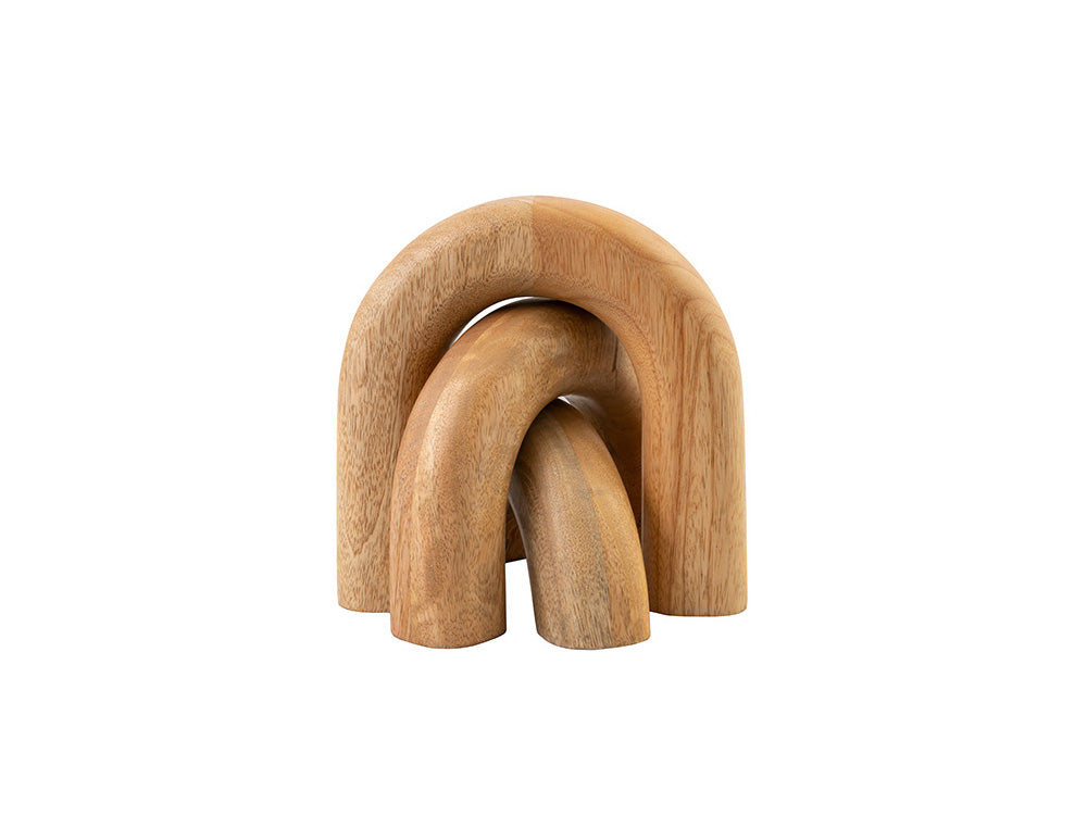 Dome Wood Decor Set of 3