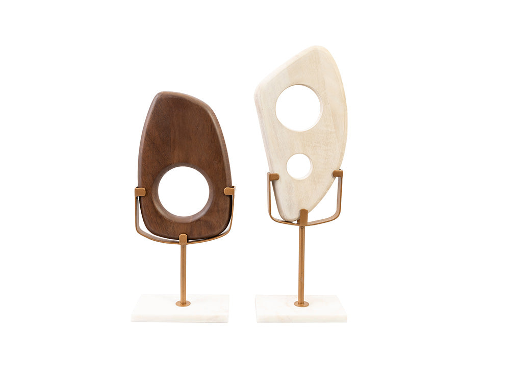 Velma Wood Decor Sculpture