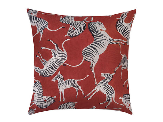 Swirling Zebra Cushion Cover, 50x50cm