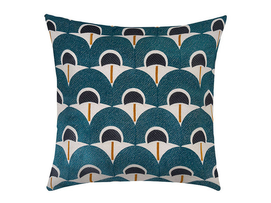 Camber Cushion Cover, Teal 50x50cm