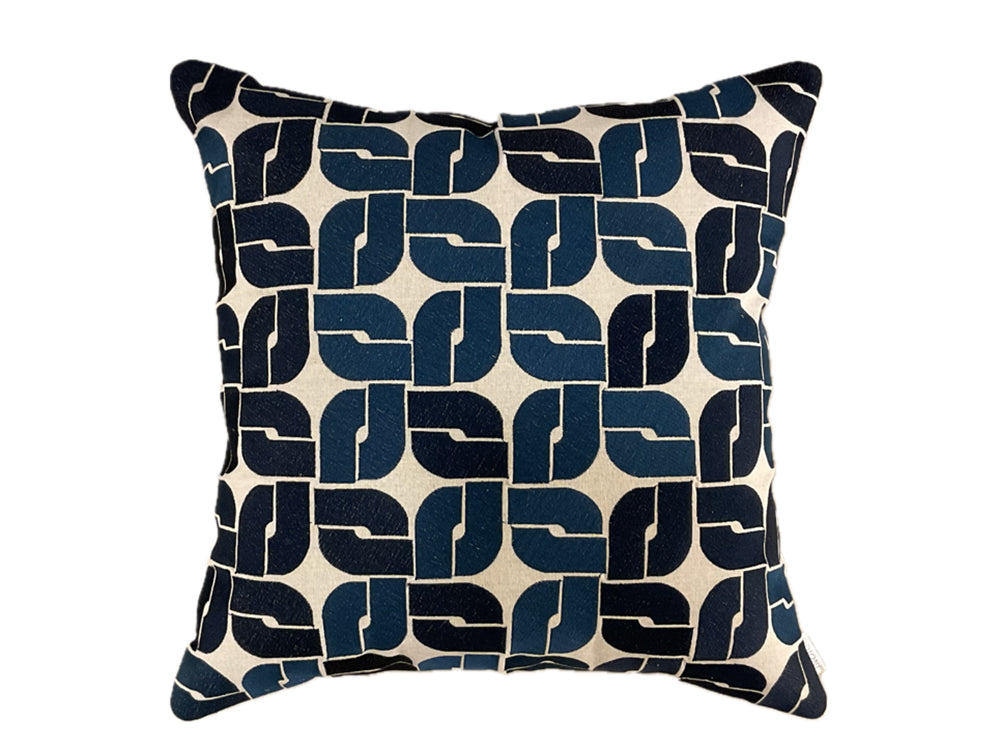 Connor Cushion Cover, Blue 50x50cm