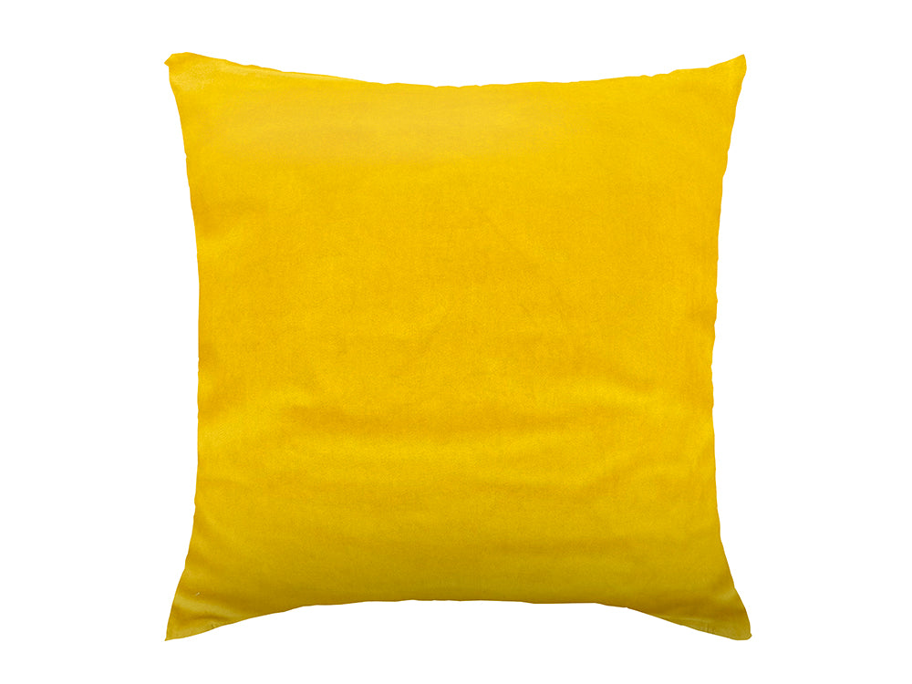 Quarter Cushion Cover, Mustard 50x50cm