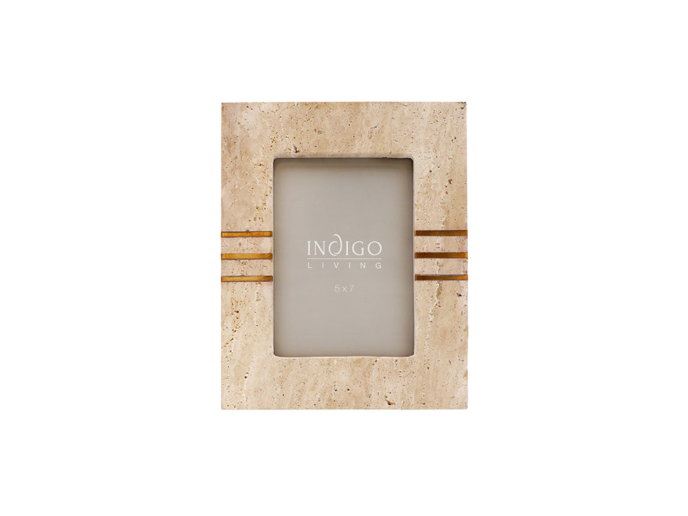 Travertine Picture Frame, 5x7