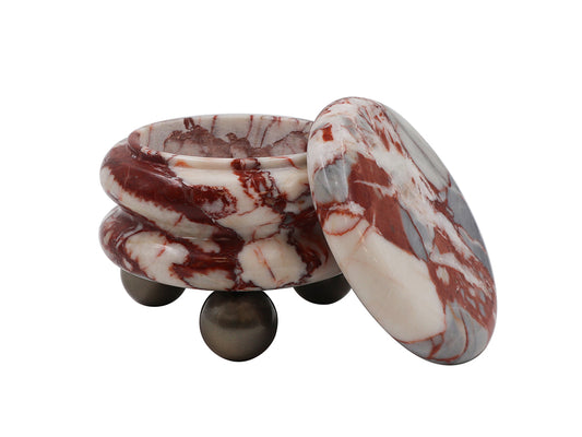 Lumines Storage Box, Red Marble