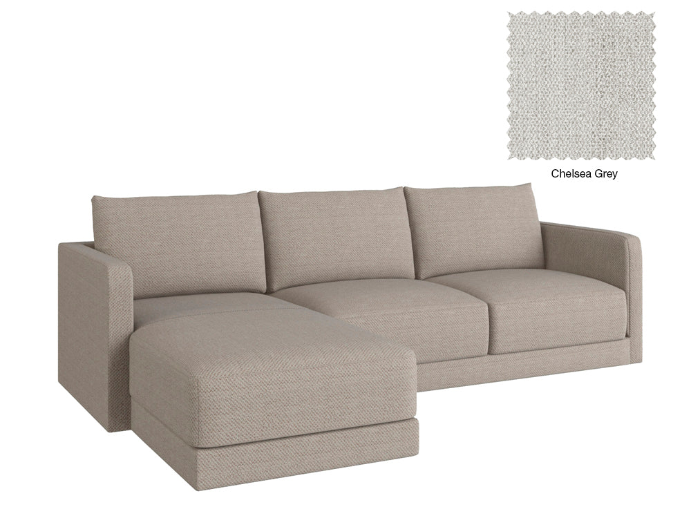 Basel 3 Seat L Shape Left Sofa