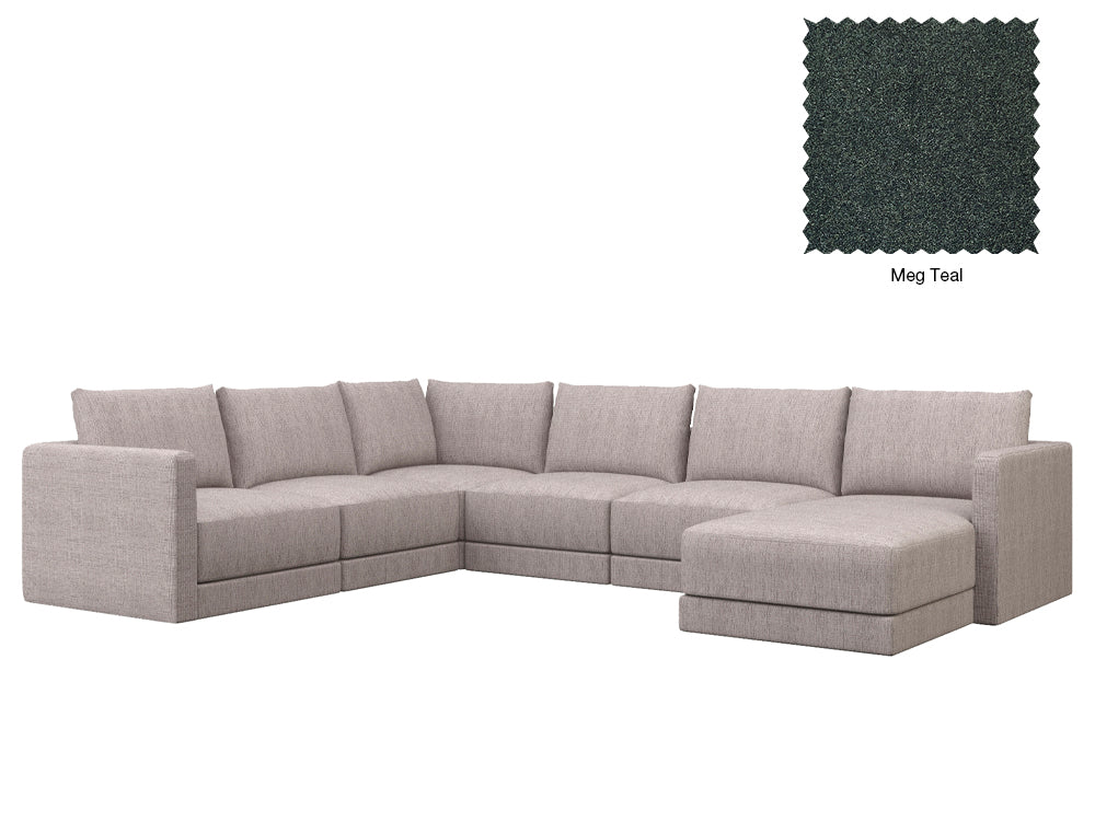 Basel U Shape Chaise Sofa