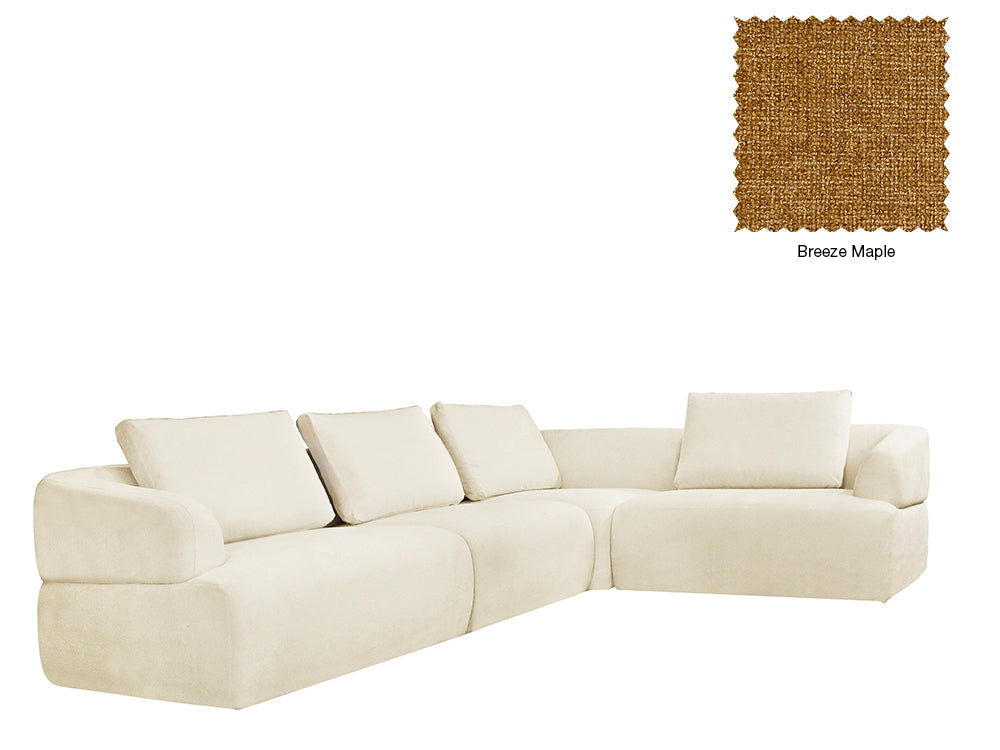 Delvis 4 Seat L Shape Sofa