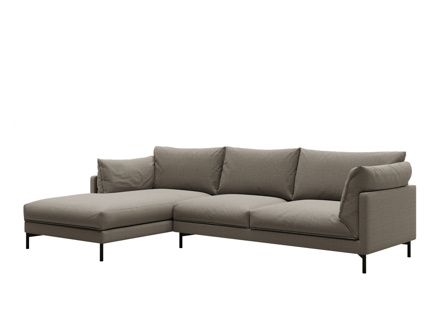 Julian 4 Seat With Chaise Sofa