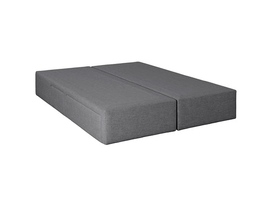 Divan Base with 2 Drawers Double / Storm / Left