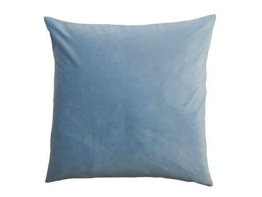 Light Blue Velvet Cushion Cover, 50x50cm