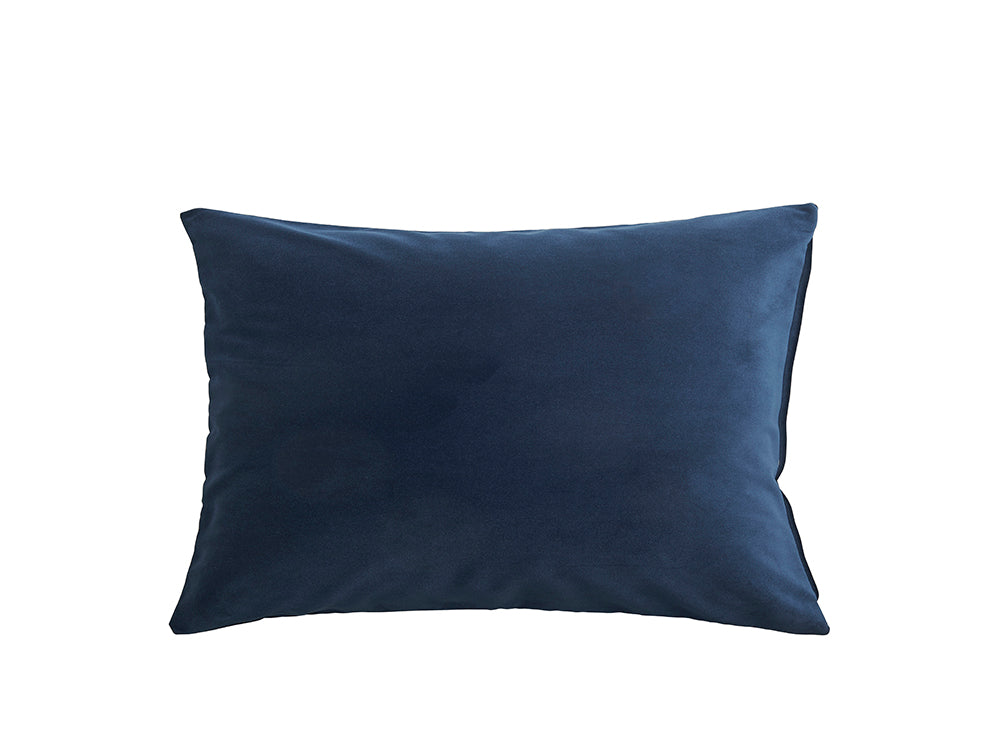 Navy Velvet Cushion Cover, 50x30cm