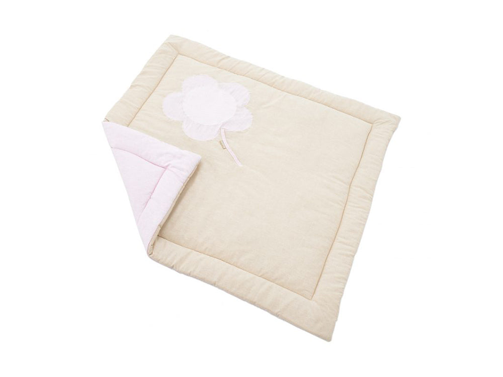 Flower Blanket Reversible, Pink