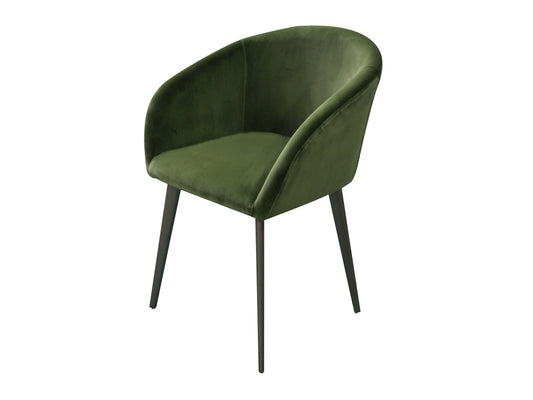 Tyson Chair, Green Velvet