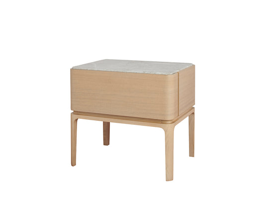 nude Bedside Table