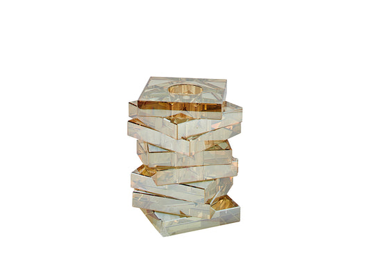 Quirina Crystal Vase, Low