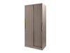 Tivoli Wardrobe, Sliding Doors, Grey