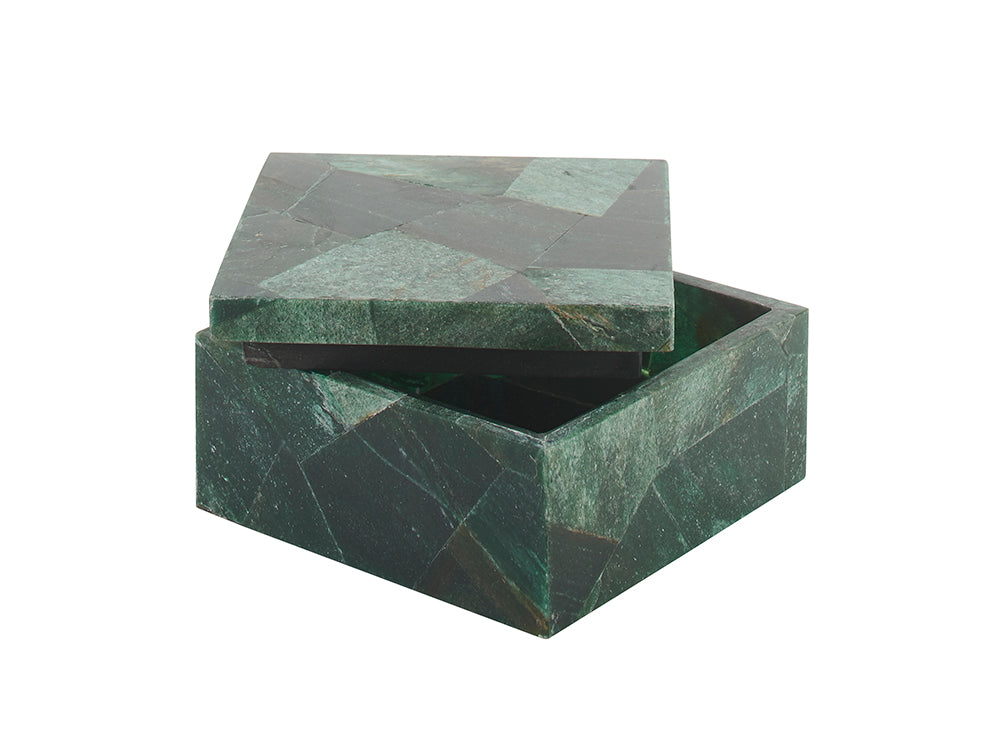 Green Aventurine Square Box