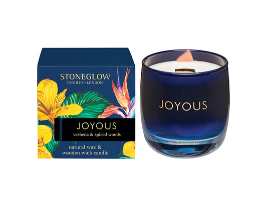 Joyous Candle, Verbena & Spiced Woods