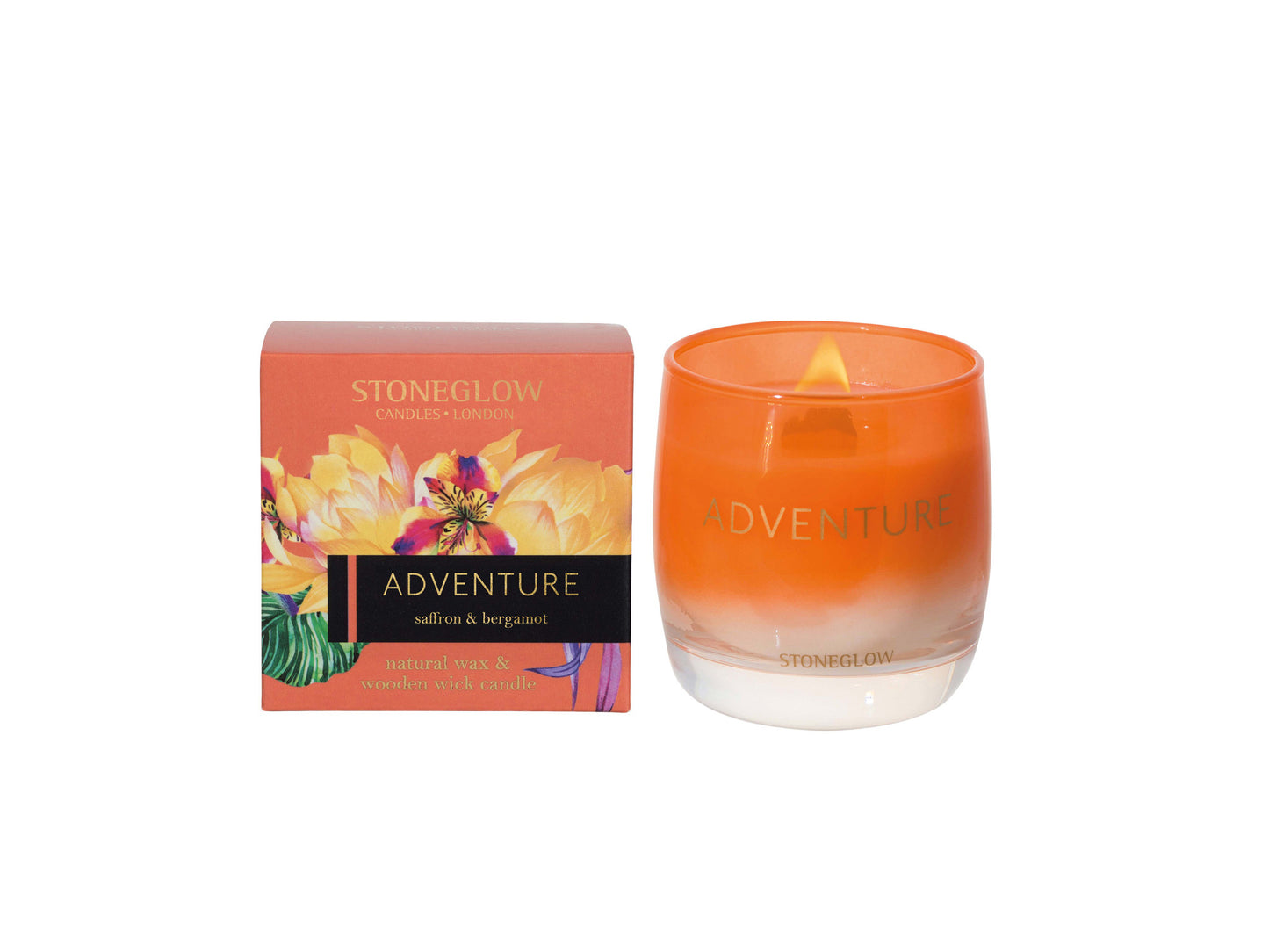 Adventure Candle, Saffron & Bergamot