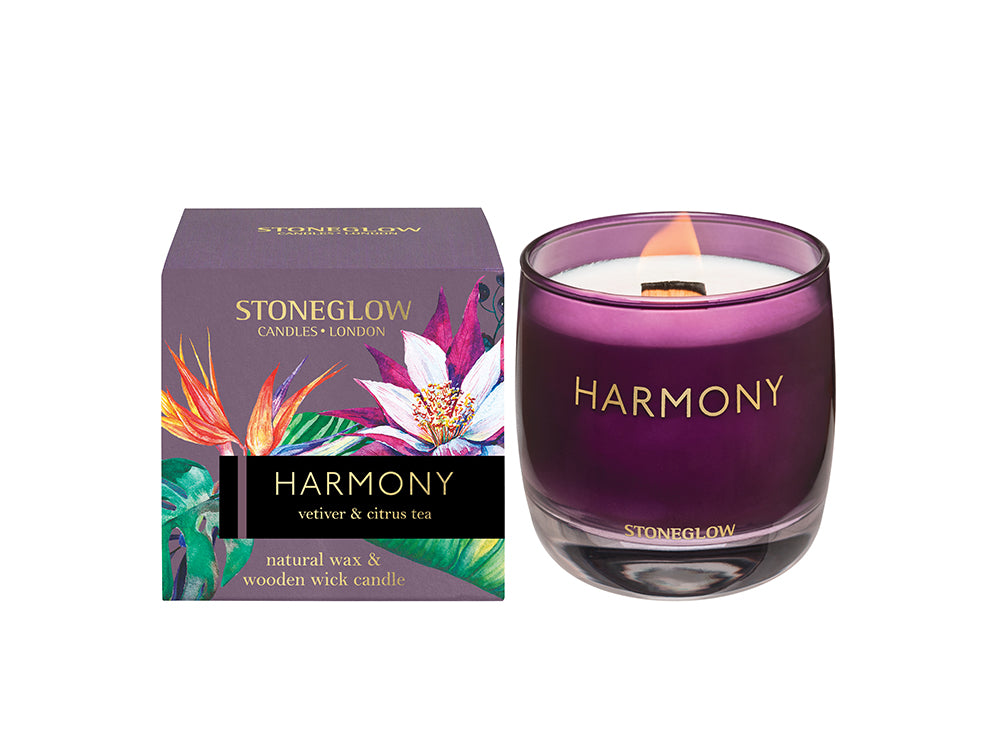 Harmony Candle, Vetiver & Citrus Tea