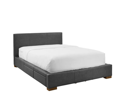 Moderna Bed With 2 Drawers Left