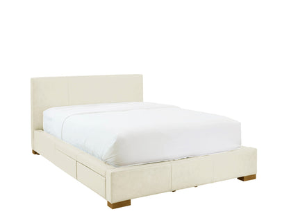 Moderna Bed With 2 Drawers Left