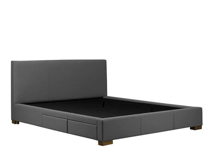 Moderna Bed With 2 Drawers Left