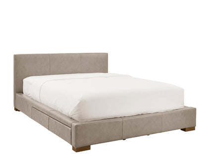 Moderna Bed With 2 Drawers Left
