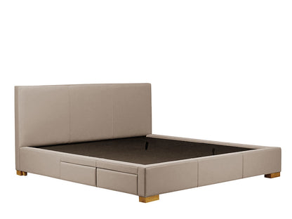 Moderna Bed With 2 Drawers Left