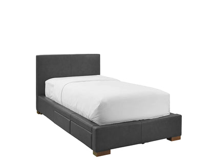 Moderna Bed With 2 Drawers Left