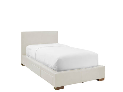 Moderna Bed With 2 Drawers Left