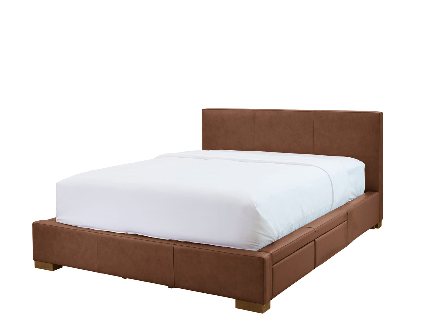 Moderna Bed With 2 Drawers Right