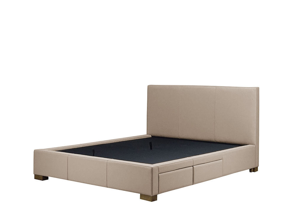 Moderna Bed With 2 Drawers Right