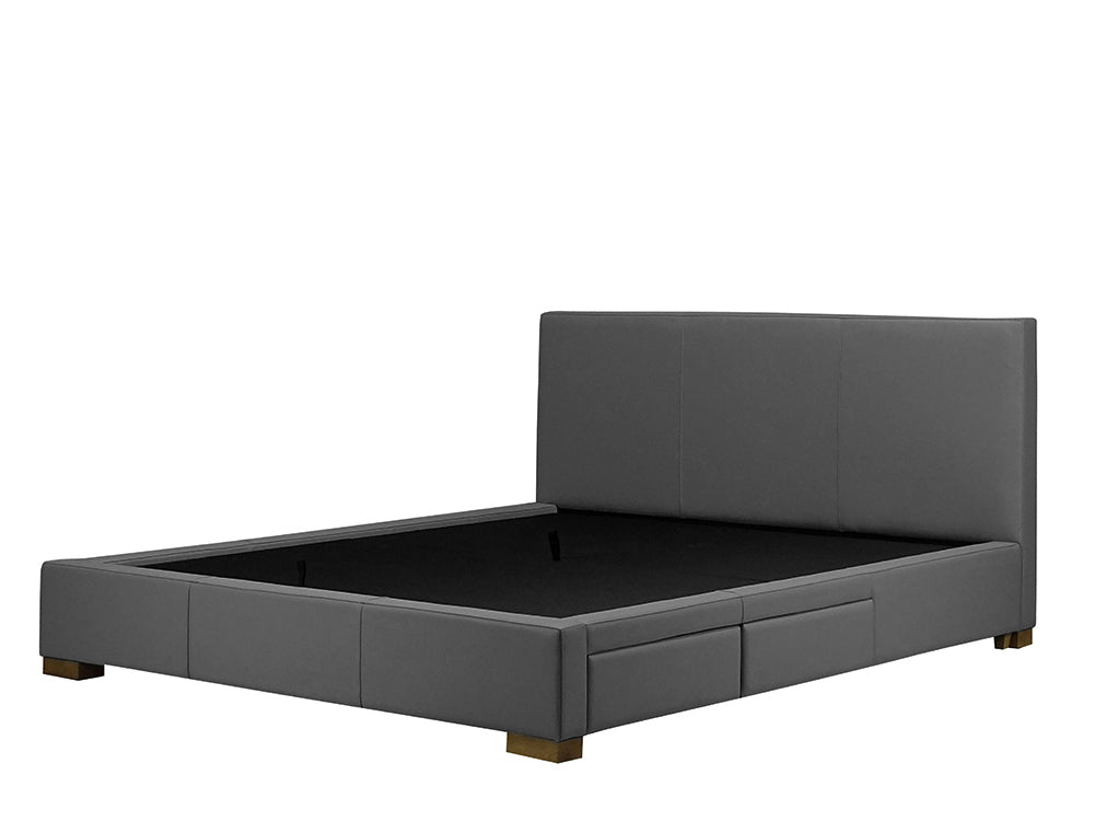 Moderna Bed With 2 Drawers Right