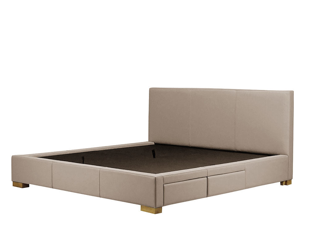 Moderna Bed With 2 Drawers Right