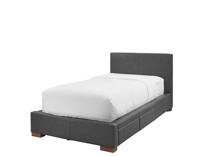 Moderna Bed With 2 Drawers Right